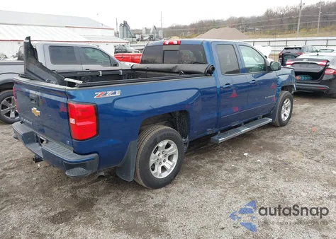 2017 Chevrolet Silverado 1500 2Lt из США, поврежденный, VIN 1GCVKREC3HZ200787
